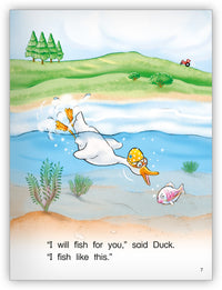 Duck and Rabbit Go Fishing from Kaleidoscope Collection