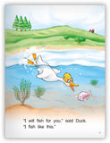Duck and Rabbit Go Fishing Big Book
