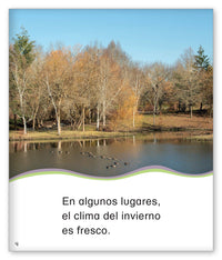 El clima del invierno