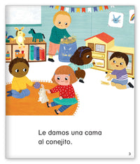 El conejito del salón de clases