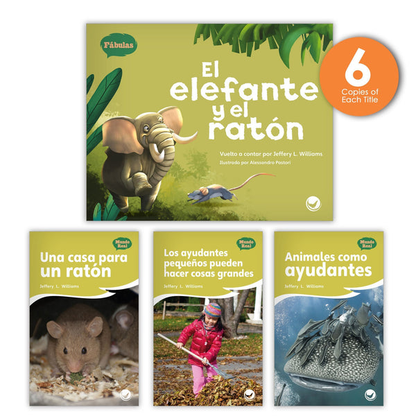 El elefante y el ratón Theme Set (6-Packs)