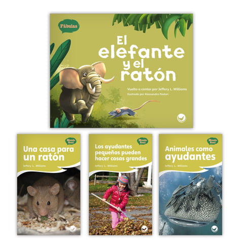 El Elefante Y El Raton Theme Set Image Book Set