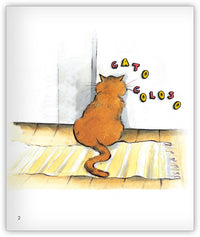 El gato goloso tiene hambre