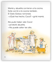 El gato Goloso y el visitante