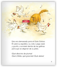 El gato Goloso y las gallinas
