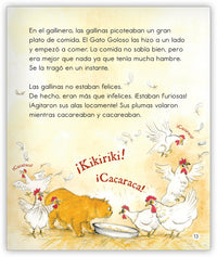 El gato Goloso y las gallinas