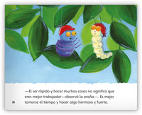 El gusano de seda y la araña from Fábulas y el Mundo Real