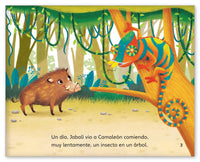 El jabalí y el camaleón from Fábulas y el Mundo Real