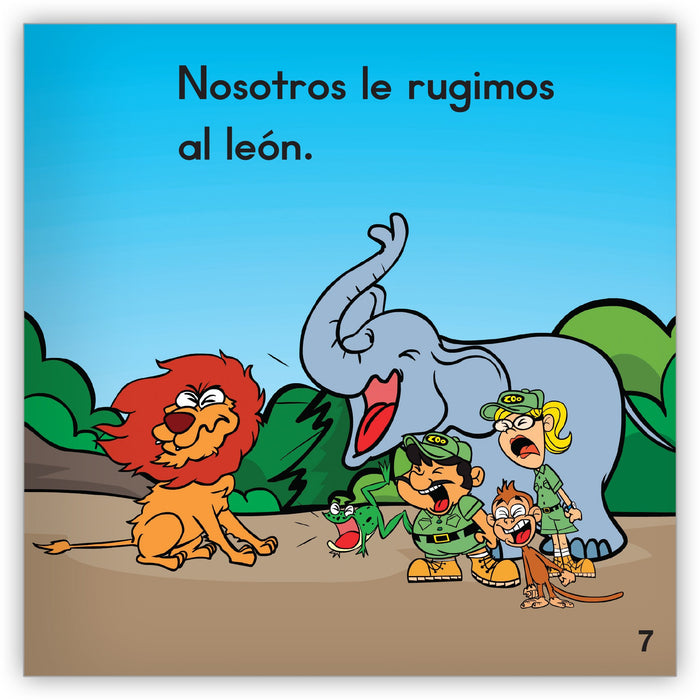 El león ruge from Zoozoo En La Selva