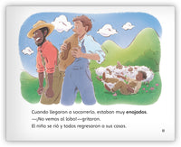 El niño que anunciaba el lobo Big Book from Fábulas y el Mundo Real