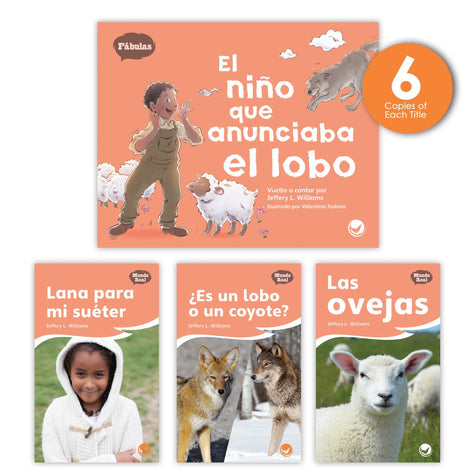 El Nino Que Anunciaba El Lobo Theme Guided Reading Set Image Book Set