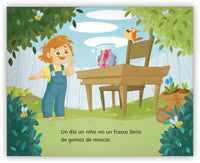 El niño y las gomas de mascar Leveled Book