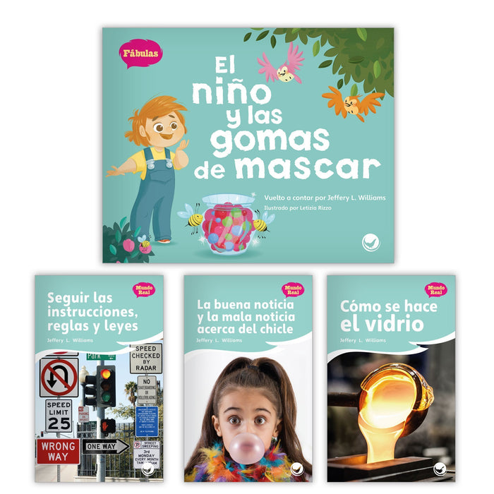 El Nino Y Las Gomas De Mascar Theme Set Image Book Set