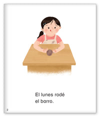 El plato hondo de barro