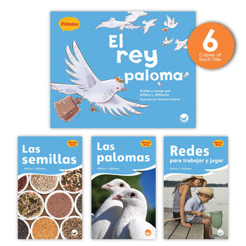El rey paloma Theme Guided Reading Set from Fábulas y el Mundo Real
