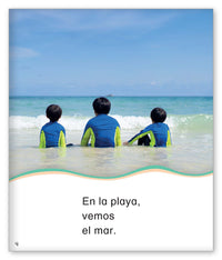 El sol, el mar y la arena