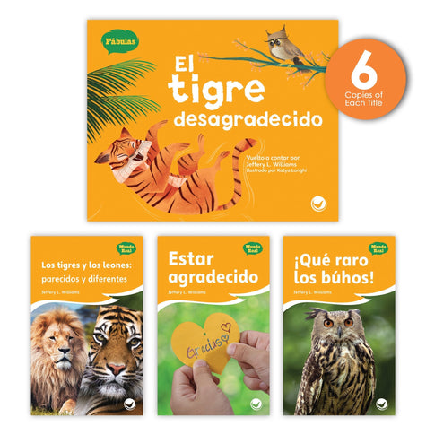 El Tigre Desagradecido Theme Guided Reading Set Image Book Set