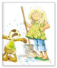 El Tigre Desordenado lava el piso from Colección Joy Cowley