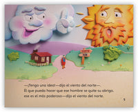El viento del norte y el sol Big Book from Fábulas y el Mundo Real