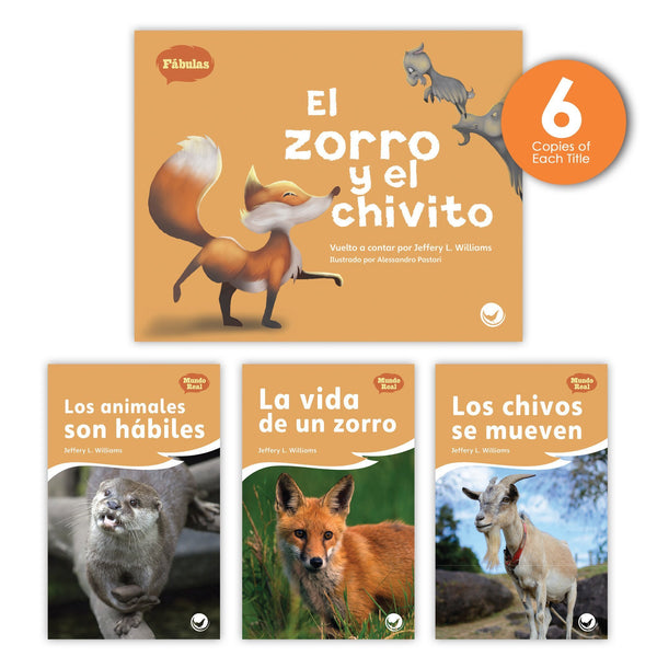 El zorro y el chivito Theme Set (6-Packs)