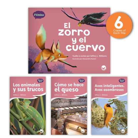 El Zorro Y El Cuervo Theme Guided Reading Set Image Book Set
