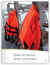 En un barco