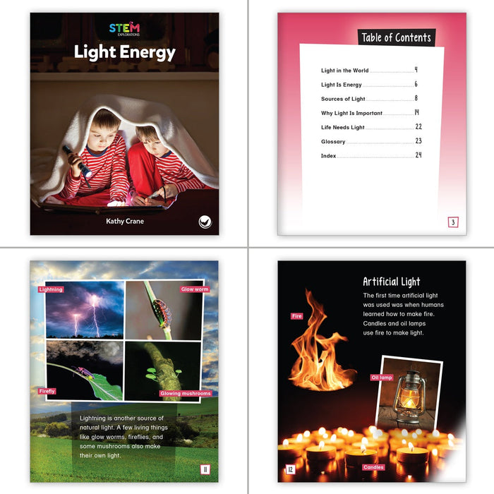 Energy, Light, and Sound Theme Set (6-Packs)