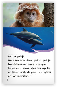 ¿Eres un mamífero? Leveled Book