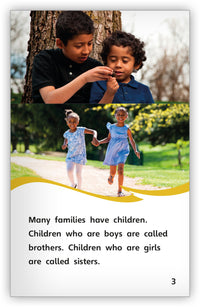 Families Big and Small from Fables & the Real World