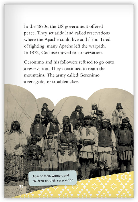 Geronimo: My Land, My People Leveled Book
