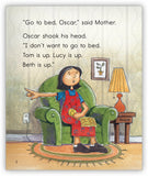 Go to Bed, Oscar! Leveled Book