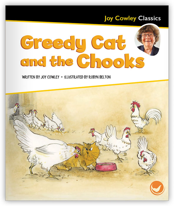 Greedy Cat and the Chooks Leveled Book
