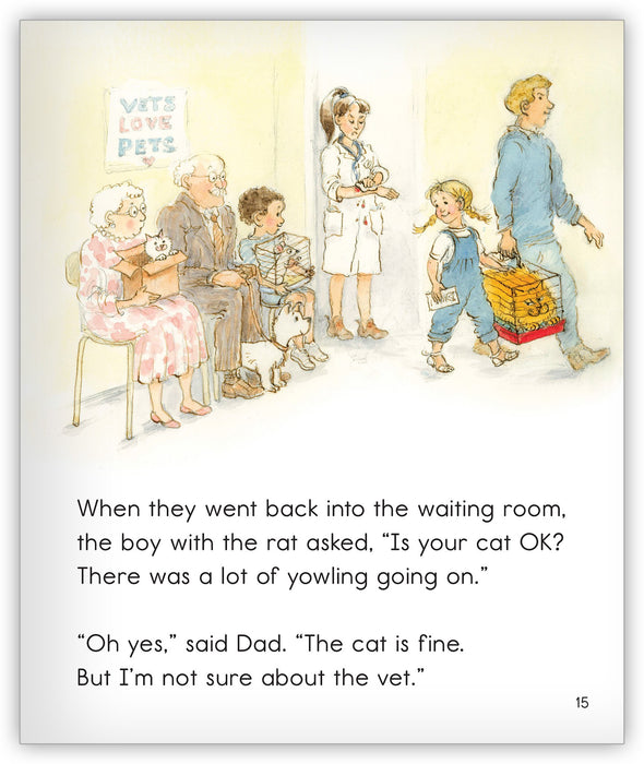 Greedy Cat and the Vet Leveled Book