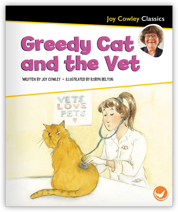 Greedy Cat and the Vet Leveled Book