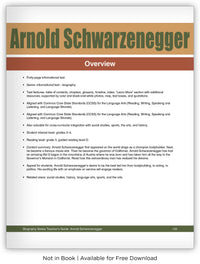 Arnold Schwarzenegger from Hameray Biography Series