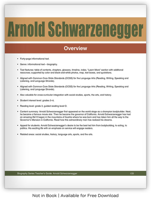 Arnold Schwarzenegger, libro de - Guacamayas BookStore