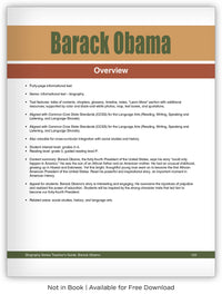 Barack Obama from Hameray Biography Series