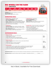 Big Wheels on the Farm from Kaleidoscope Collection