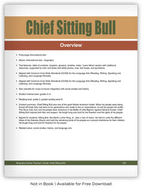 Chief Sitting Bull from Hameray Biography Series