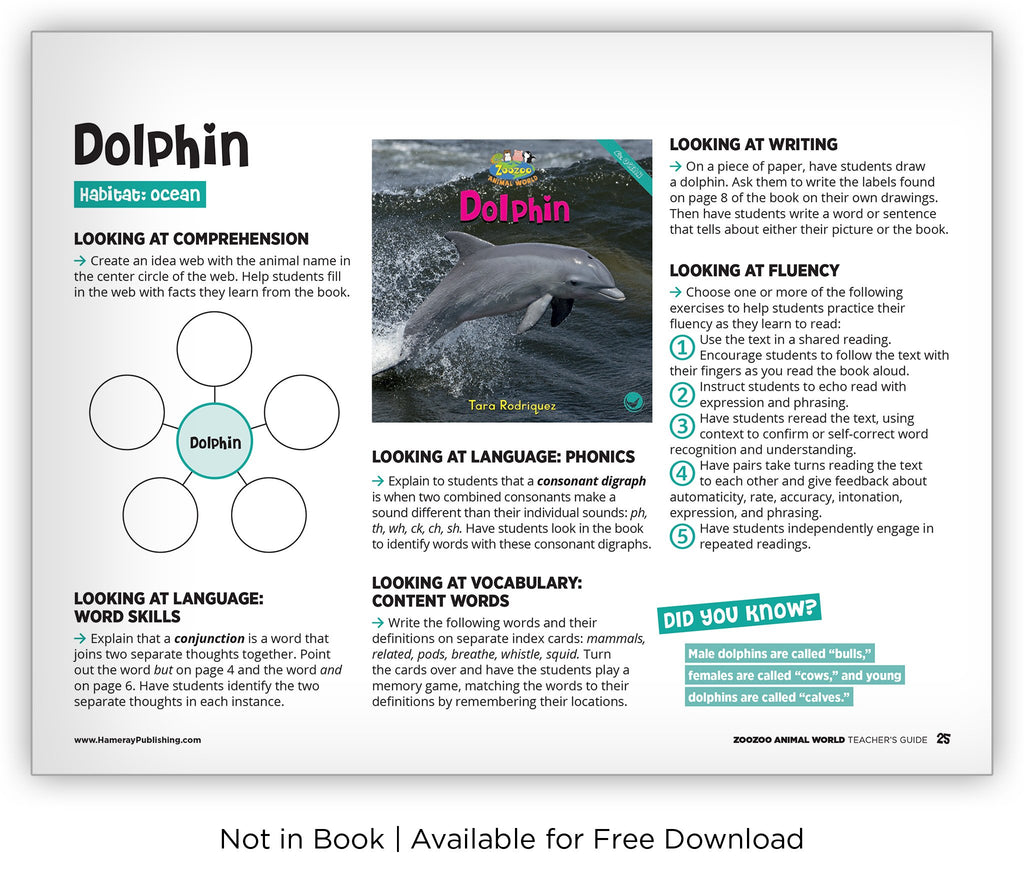 Dolphin - Zoozoo Animal World - Hameray Publishing