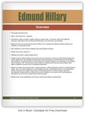 Edmund Hillary from Hameray Biography Series
