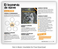 El leopardo de nieve from Zoozoo Mundo Animal