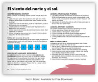 El viento del norte y el sol from Fábulas y el Mundo Real