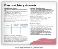 El zorro, el león y el venado from Fábulas y el Mundo Real