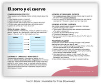 El zorro y el cuervo from Fábulas y el Mundo Real