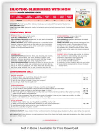 Enjoying Blueberries With Mom from Kaleidoscope Collection