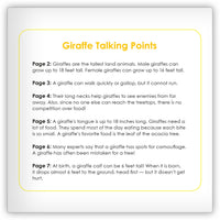 Giraffe from Zoozoo Into the Wild