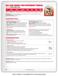 Kit and Henry Like Different Things from Kaleidoscope Collection