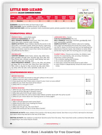 Little Red Lizard from Kaleidoscope Collection