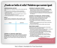 ¿Puede ser bello el vello? Palabras que suenan igual from Fábulas y el Mundo Real